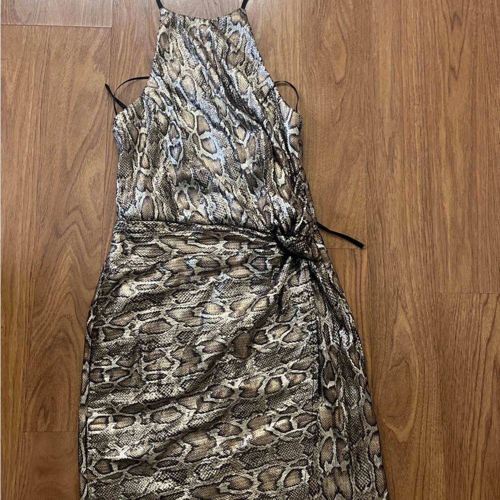 Brand New J.O.A Cheetah Print Dress